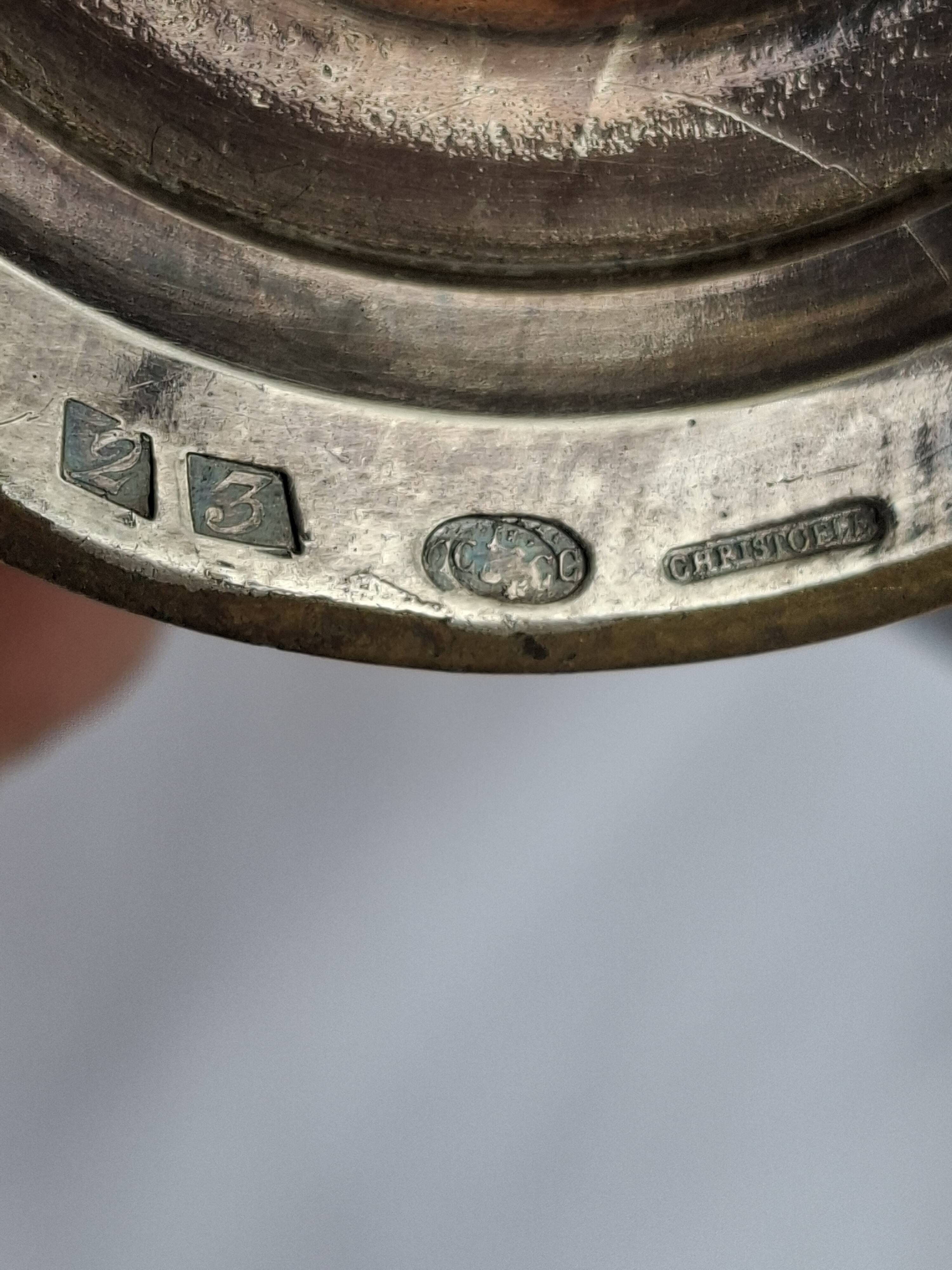 Cafetière ancienne Christofle modèle n°17 – métal argenté
