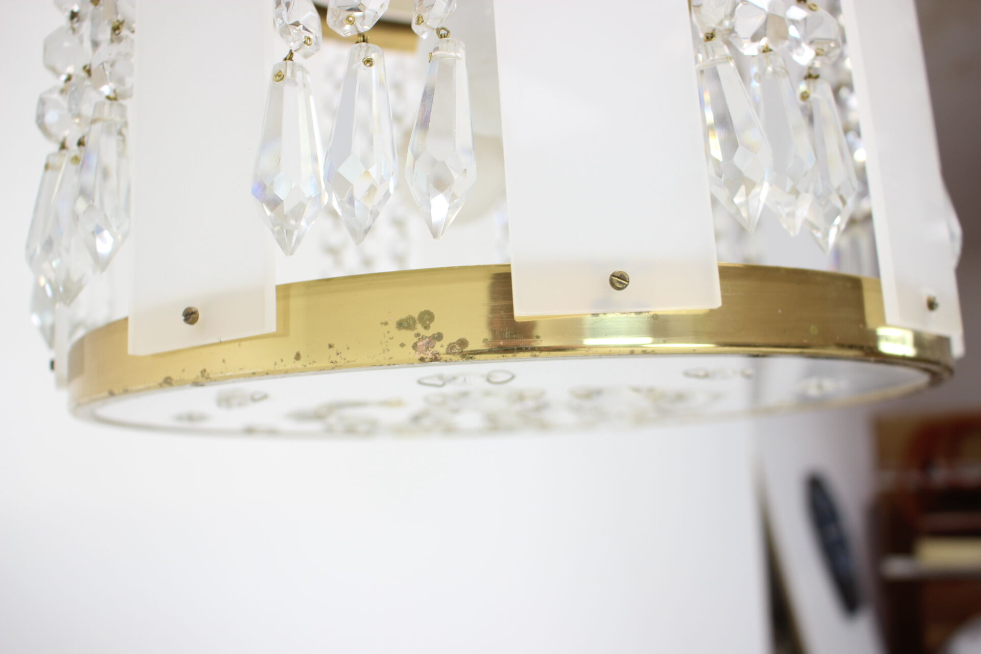 Mid-Century Krystal Chandelier by Jablonecke Sklarny, 1970’s