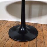 marble coffee table on a tulip base