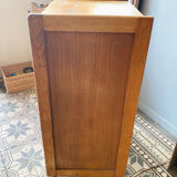 Small wooden chest of drawers from the 1950s.