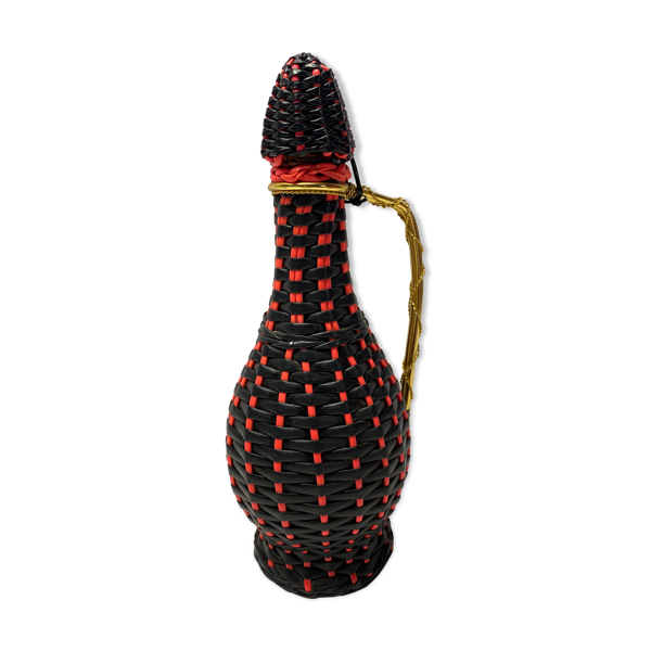 Carafe vintage scoubidou