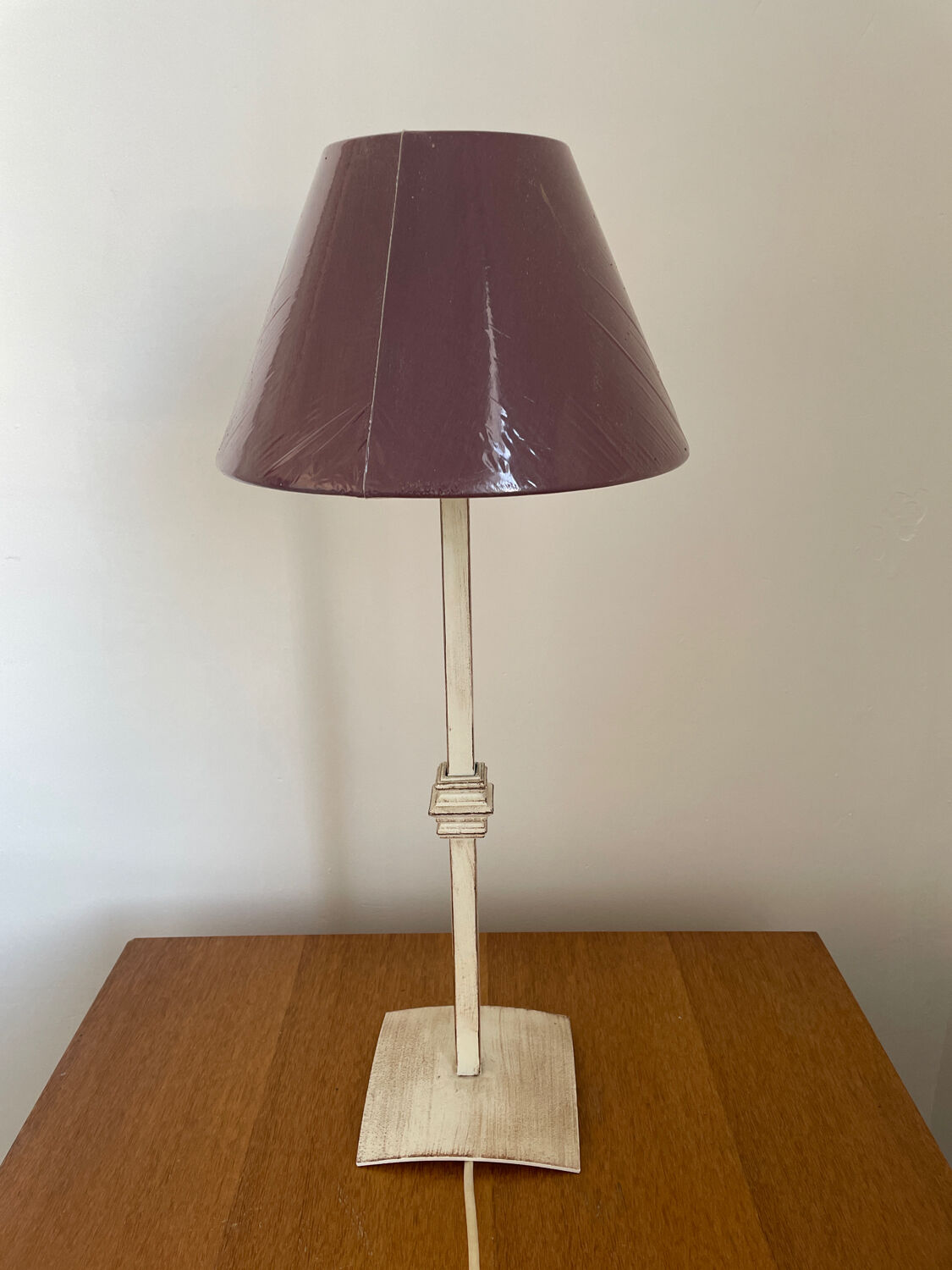 Vintage metal lamp 1980s