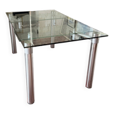 extendable glass table