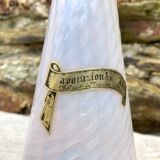 Opaline blown glass vase, Tuscany, Italy, 1960s-70s