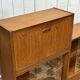 1970s teak English bar