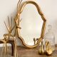 Golden mirror