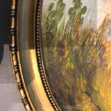 Oil on wood by Louis Granata