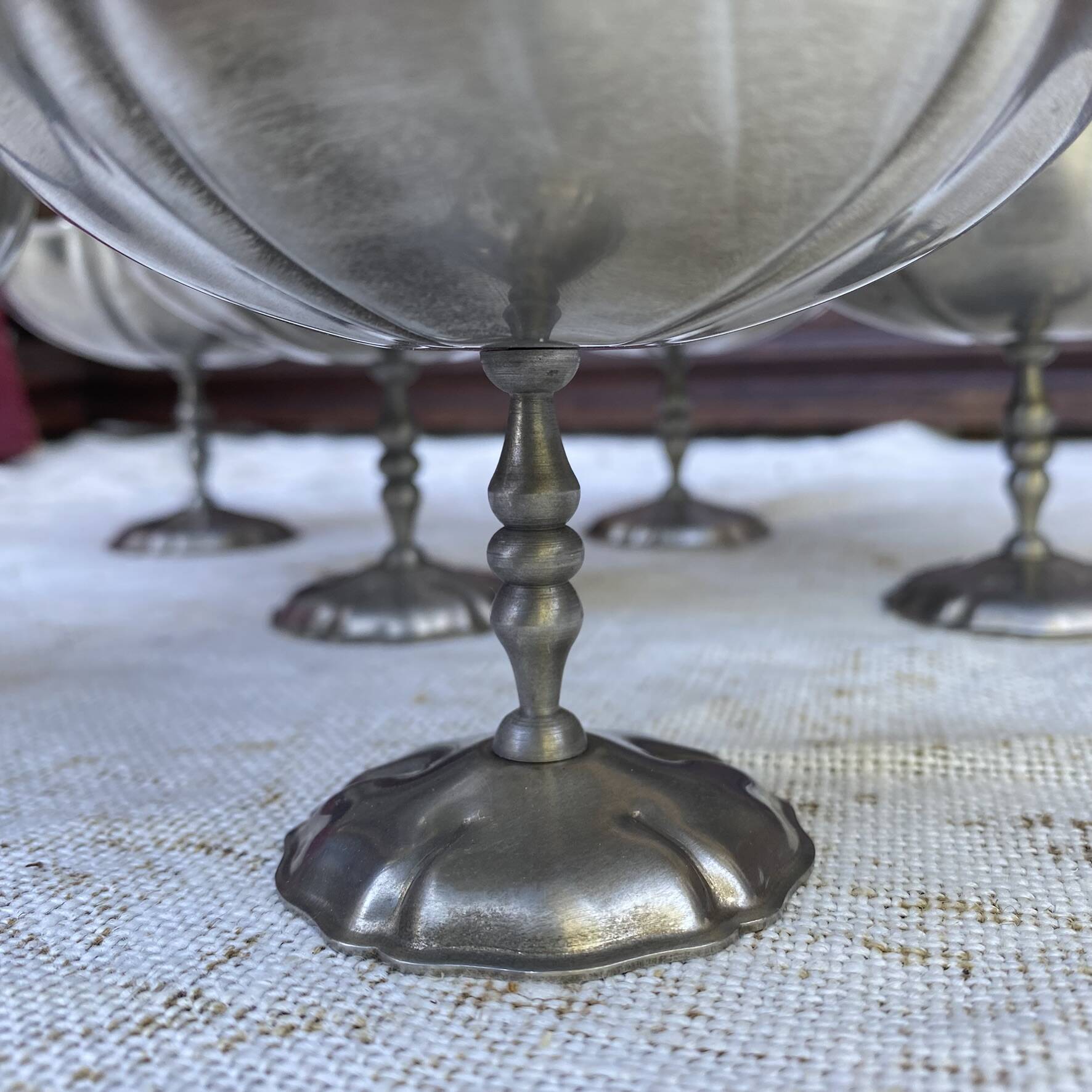 Coupes à glaces en inox mat Jean Couzon