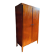 Armoire d'école pieds compas vintage