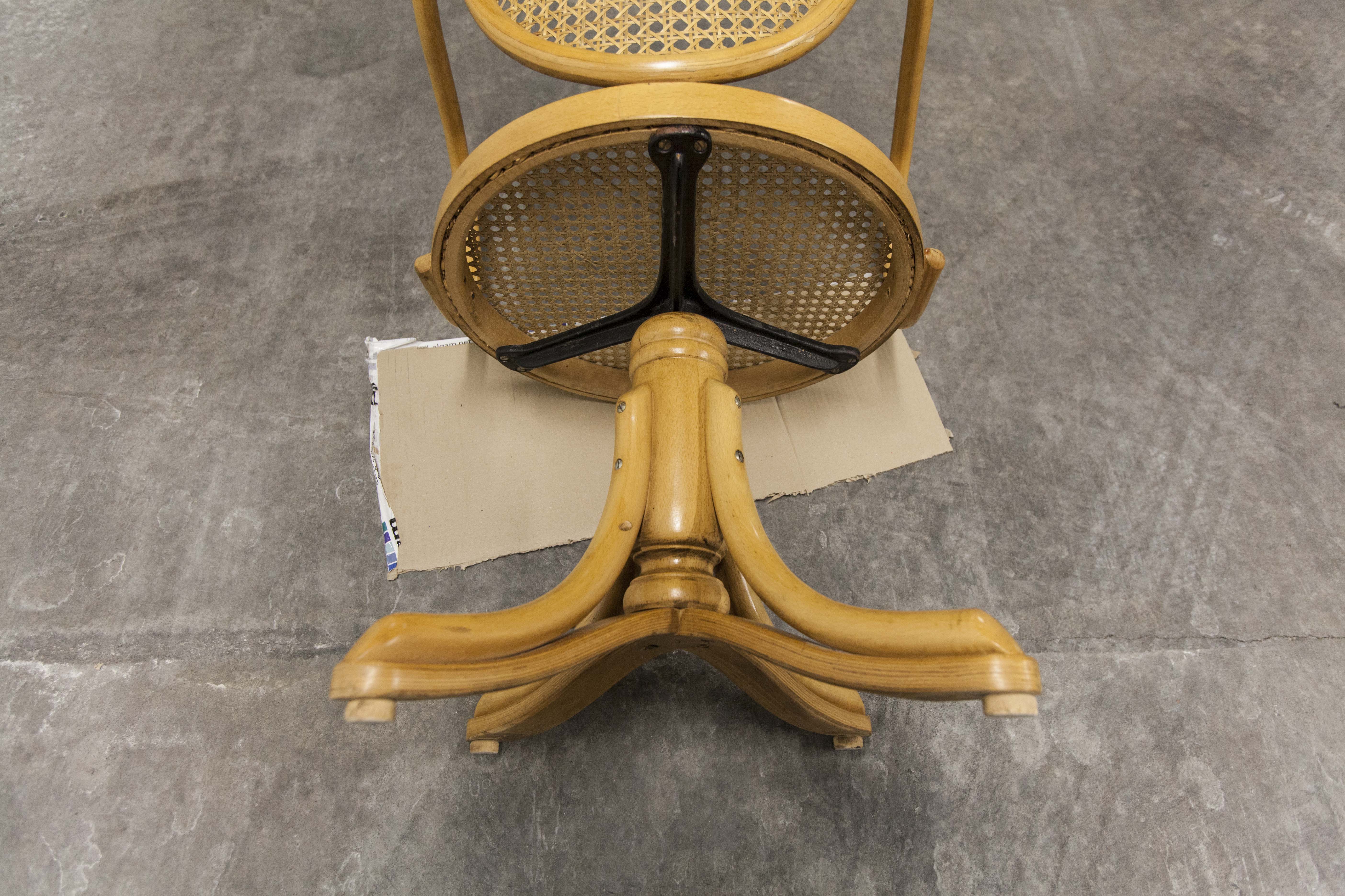Thonet swivel armchair