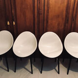 Set of 4 KARTELL Mr. Impossible armchairs