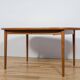 Table à manger en teck par Nils Jonsson Hugo Troeds, Suède, 1960s