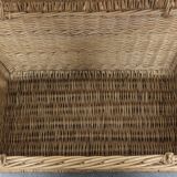 Trunk or XXL wicker chest of the 50s / 60s