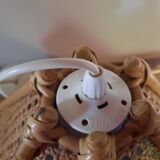 Vintage bamboo pendant lamp