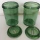 Duo of vintage jars