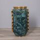 Large 1950s vintage decorated ceramic vase, Italian design