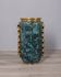 Large 1950s vintage decorated ceramic vase, Italian design
