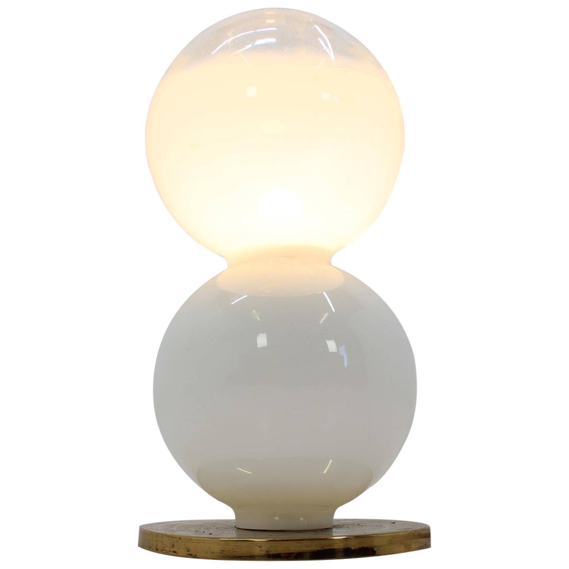 Design Hotel Midcentury Art Glass Floor Lamp, 1960s