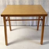 Solid wood side table 60s 70s