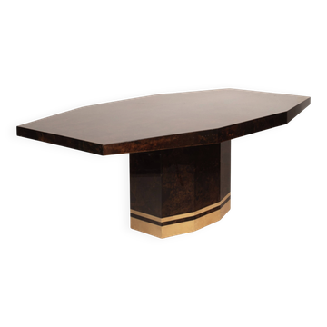 Dining Table Mod. 2007D by Willy Rizzo & Nucci Valsecchi for Aldo Tura, 1970