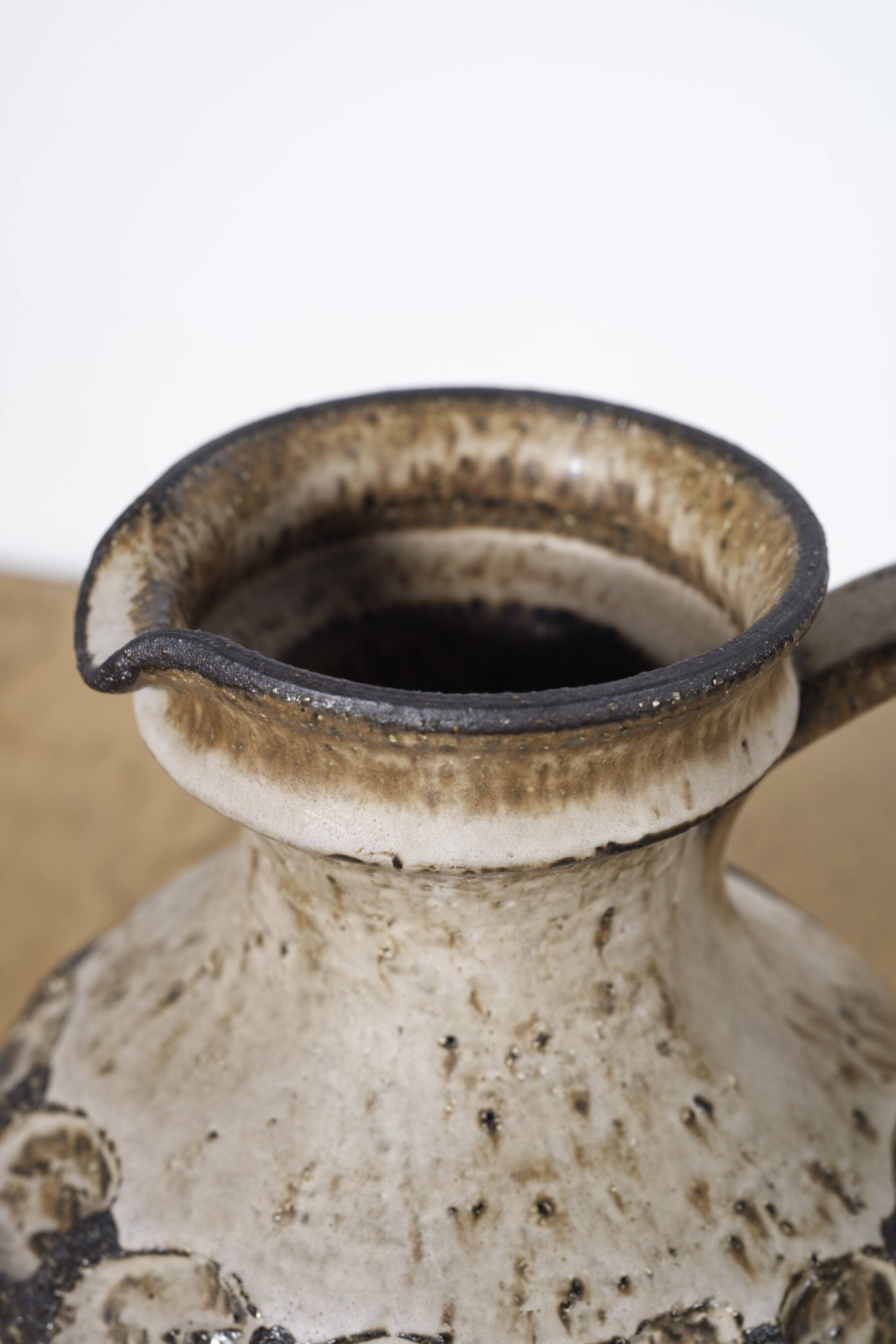 Small ceramic pitcher by Løvemose Denmark