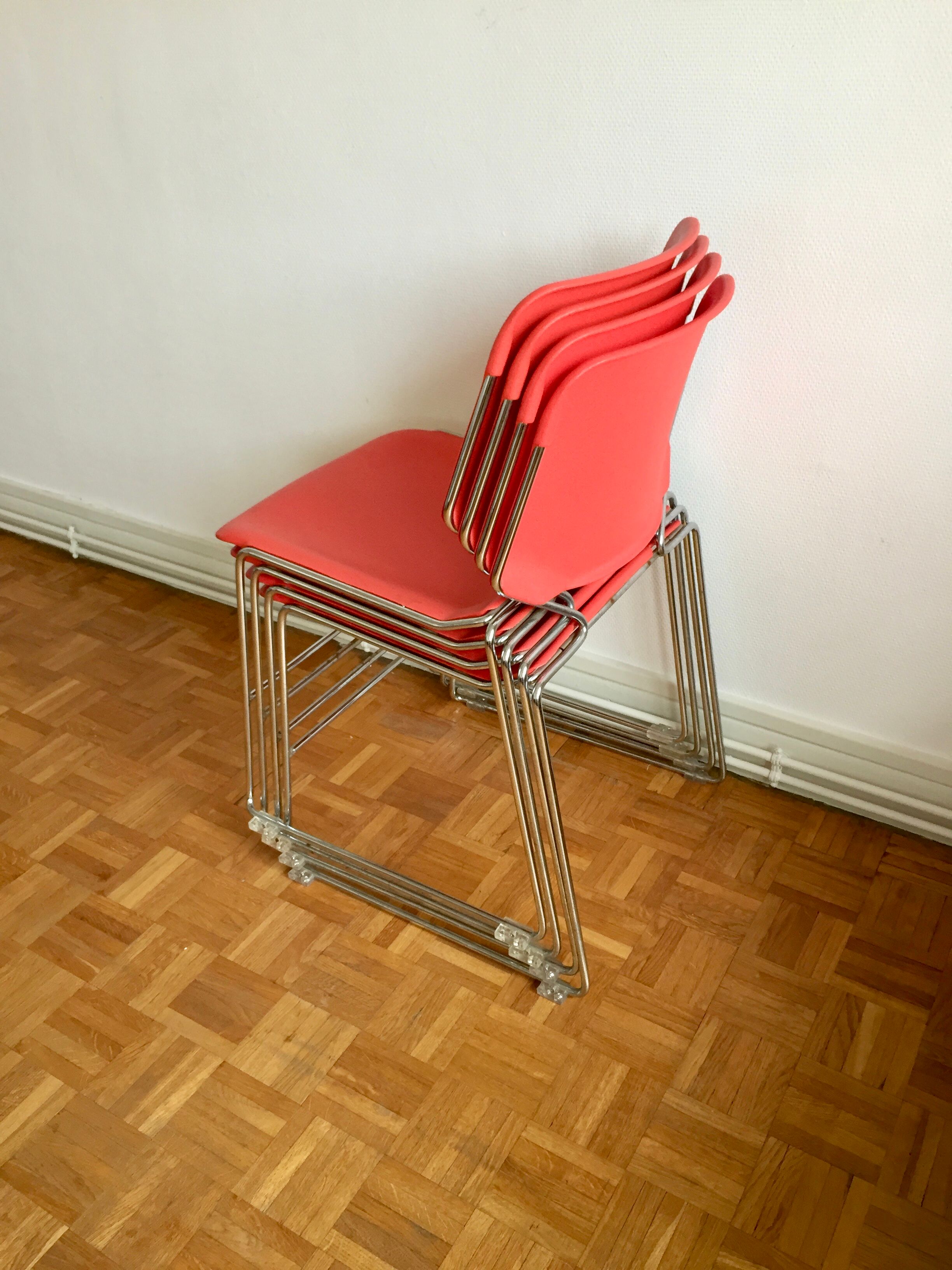 4 chairs Eurosit by Matrix Krueger - 1980