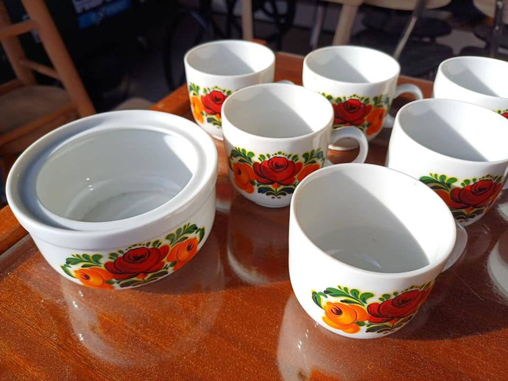 Tasses porcelaine winterling 1970