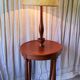 Lampadaire table patiné