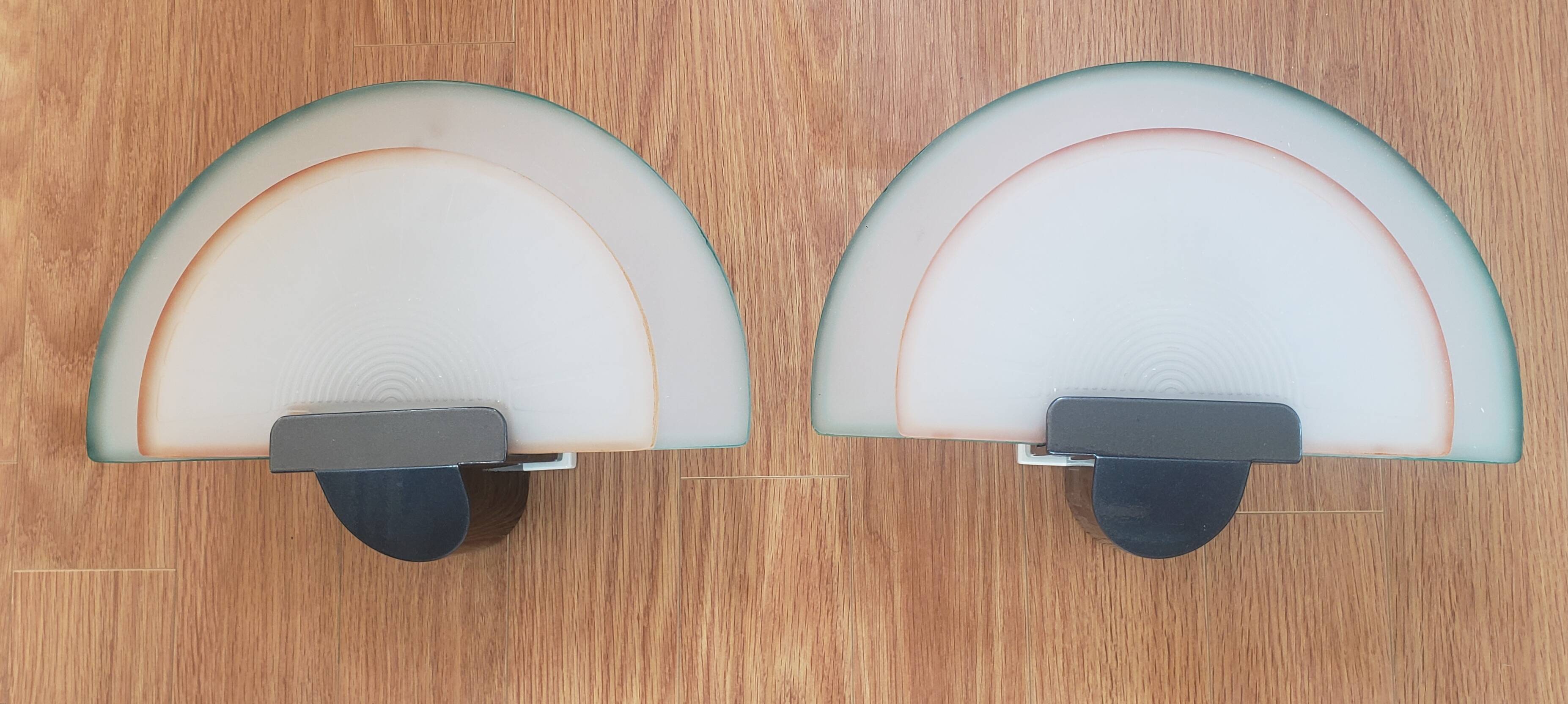 Pair of Arteluce Diva wall lights by Ezio Didone