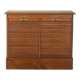 Cabinet à volets roulants Art Déco