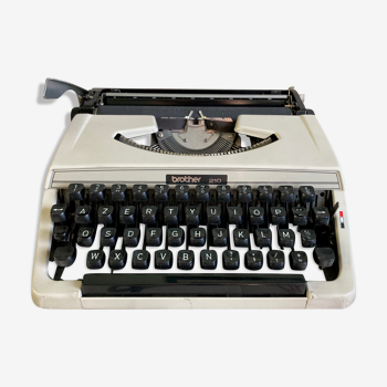 Machine à écrire portable Brother 210 vintage