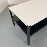 Mid Century Modernist Black and White coffee table by Wim Rietveld, 1960s