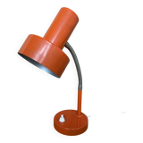 Orange metal lamp from the 60s