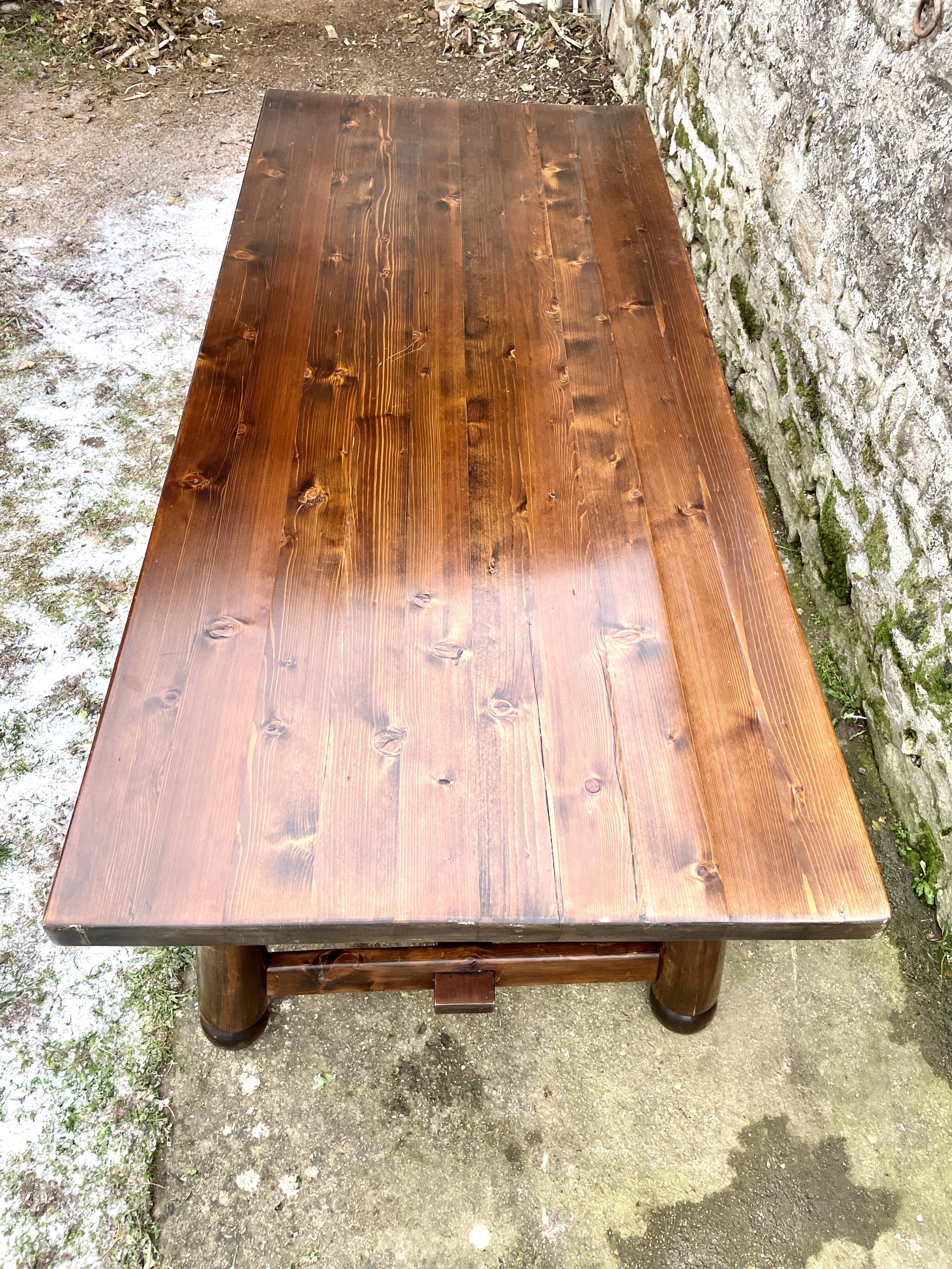 Brutalist table Georges Robert 1950