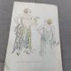 Lithographie Qui veut mes jolis mouchoirs ? SEM, circa 1924 Georges Goursat dit Sem