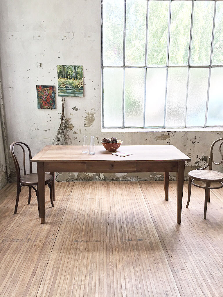 Walnut farm table 170 cm