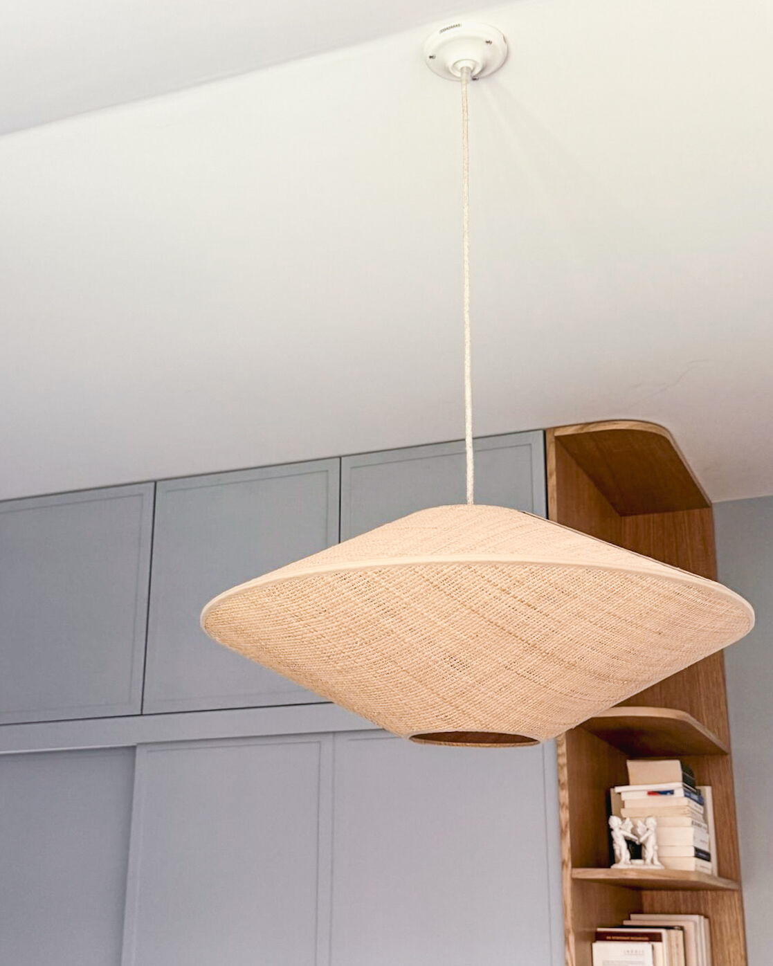 Woven rattan suspension