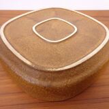 Glazed Lava Ceramic Bowl from Scheurich, Germany, 1970s