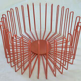 Fruit basket lacquered steel wire