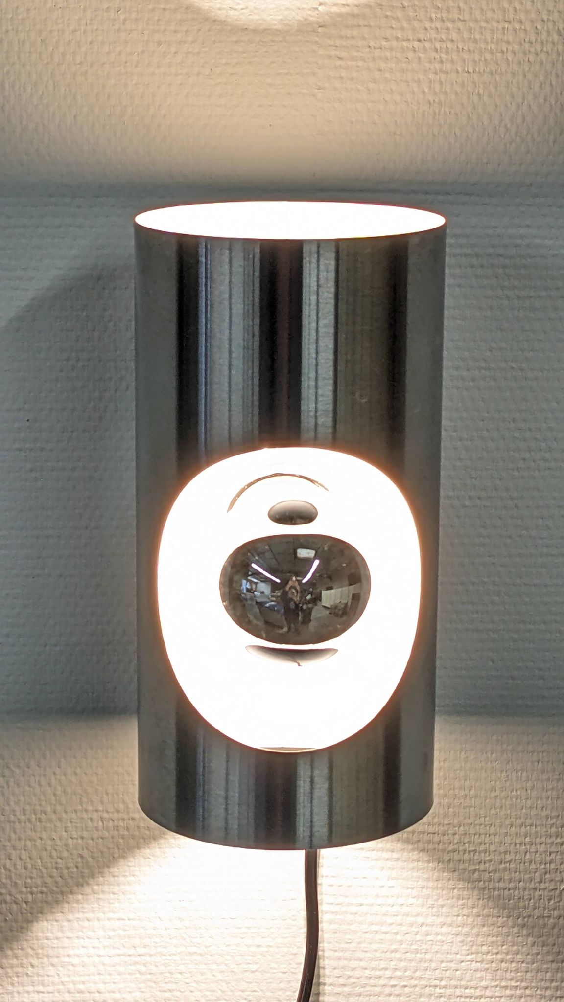 Pairs of Space age wall lights by Oxar France from the 60s/70s