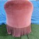 Pink toad armchair
