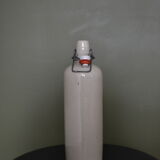 Bouteille blanche en grès