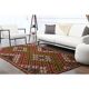 1970s Vintage Turkish Hand-Knotted Wool Cotton Brown Area Rug 159x278