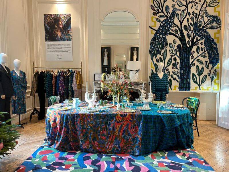 Grand tapis Bêla Silva pour Monoprix