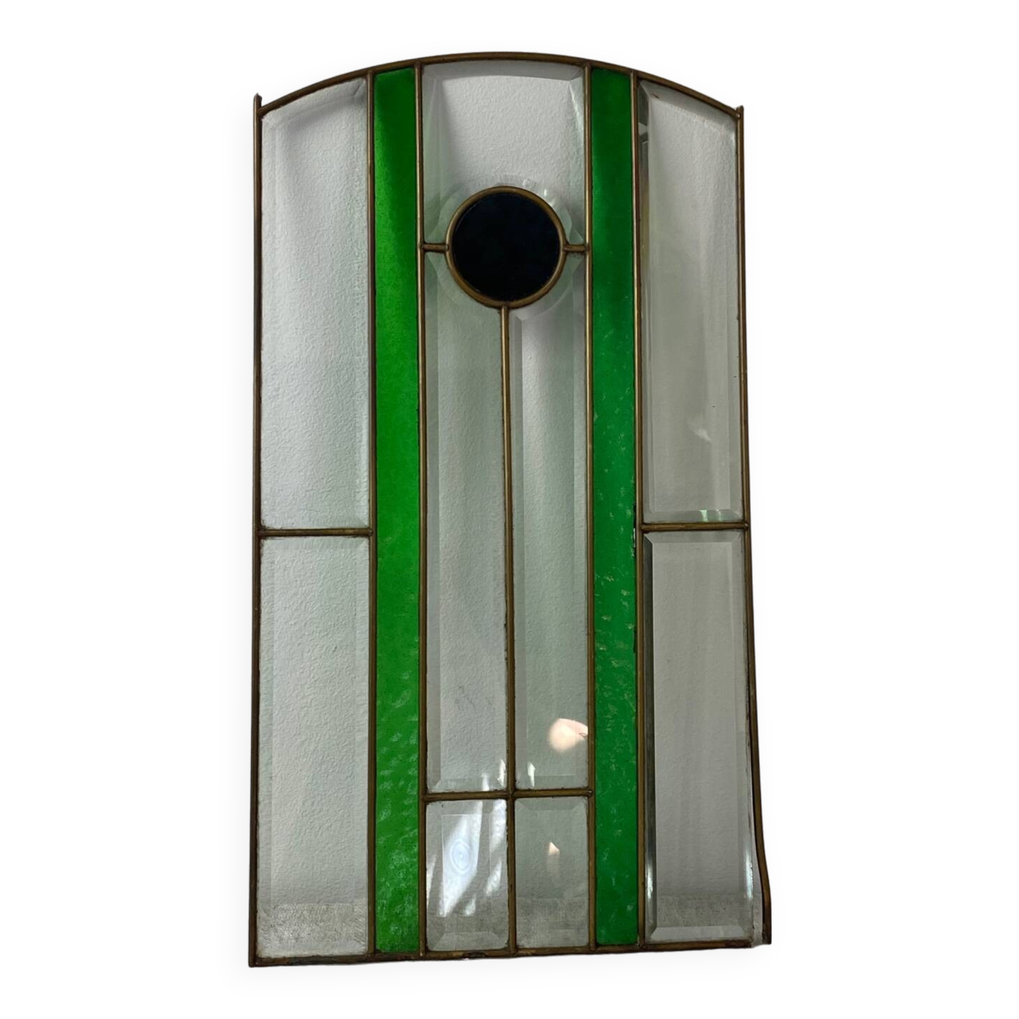 Stained glass beveled and cabochon