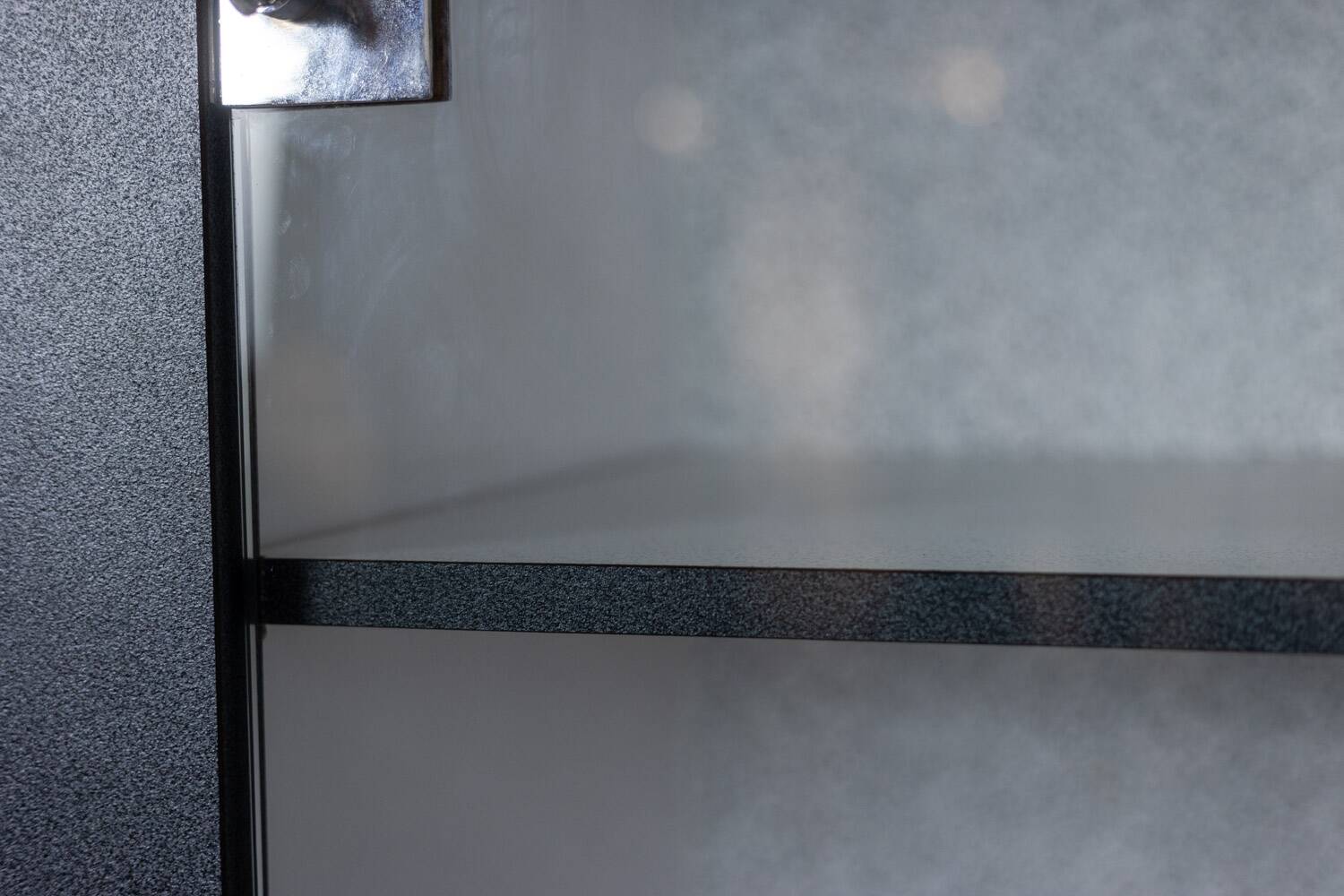 Memphis. Pair of lacquered wood display cabinets. 1980s. LS48071403