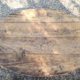 Old oval farm table
