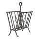 Metal magazine rack