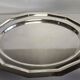 Art Deco tea or coffee service in silver-plated metal