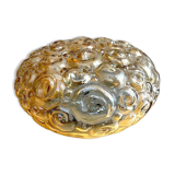 Glass flush mount ceiling or wall light by Helena Tynell